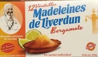 Madeleines de Liverdun Bergamote