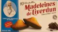 Madeleines de Liverdun chocolat noir