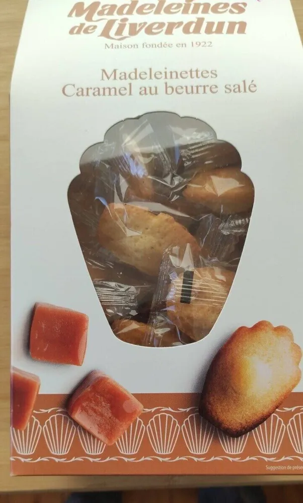 Madeleinettes Caramel au beurre salé