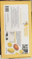 Madeleines de liverdun chocolat citron