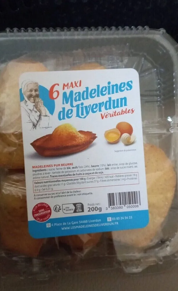 Maxi madeleine de liverdun