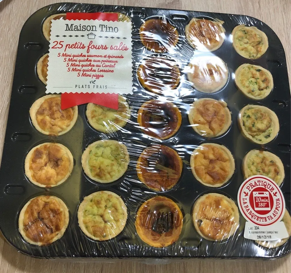 Petits fours salés