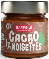 Cacao 17% noisettes