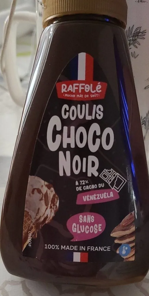 Coulis chocolat noir