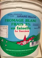 Fromage blanc frais en faisselle - le torcéen