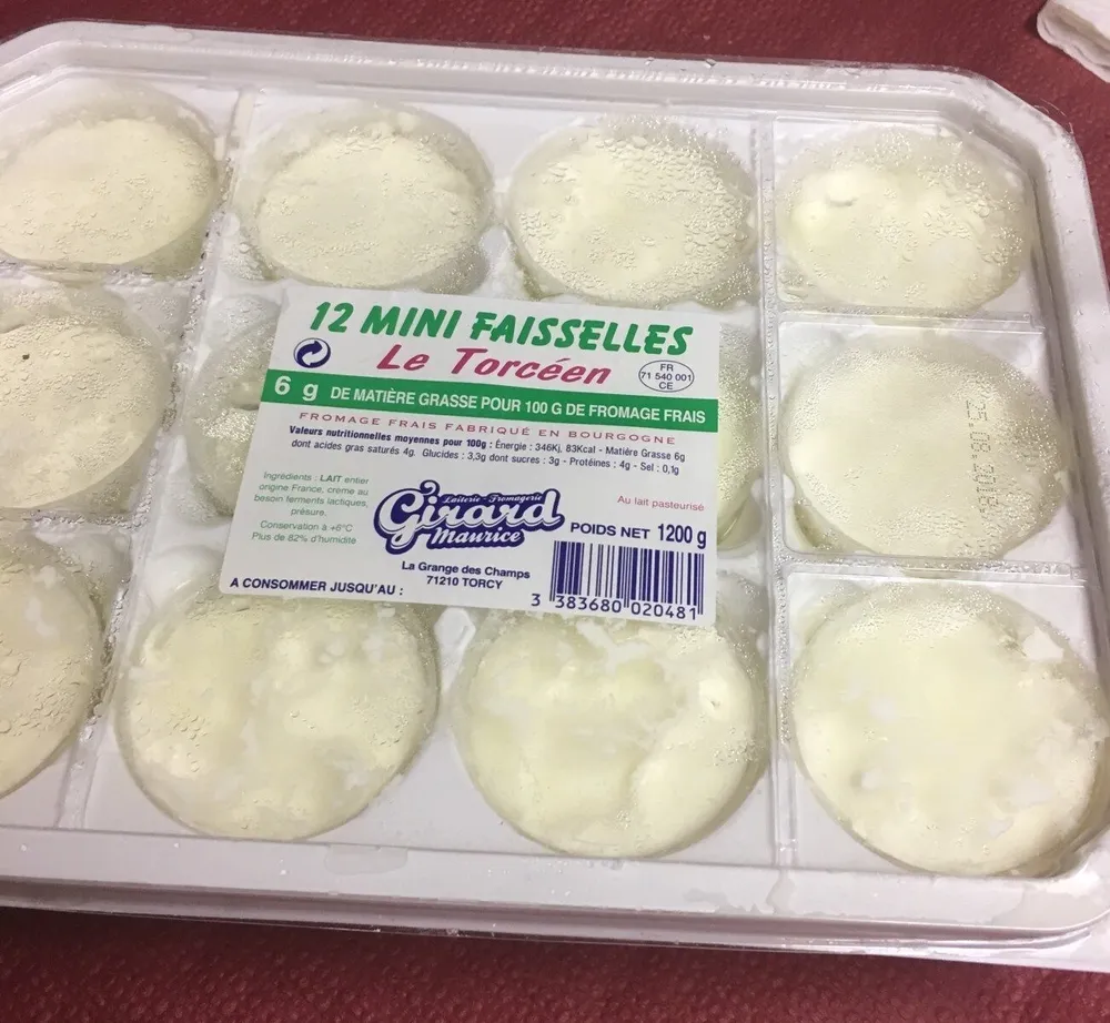 12 mini faisselles Le Torcéen