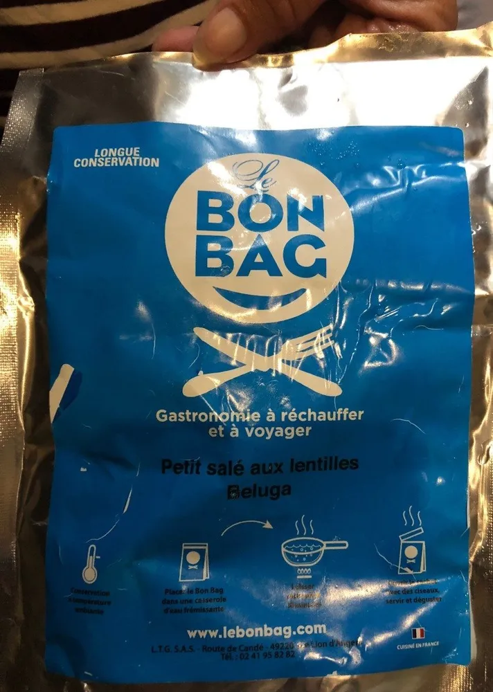 Petit salé aux lentilles beluga