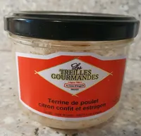 Terrine de poulet citron confit et estragon