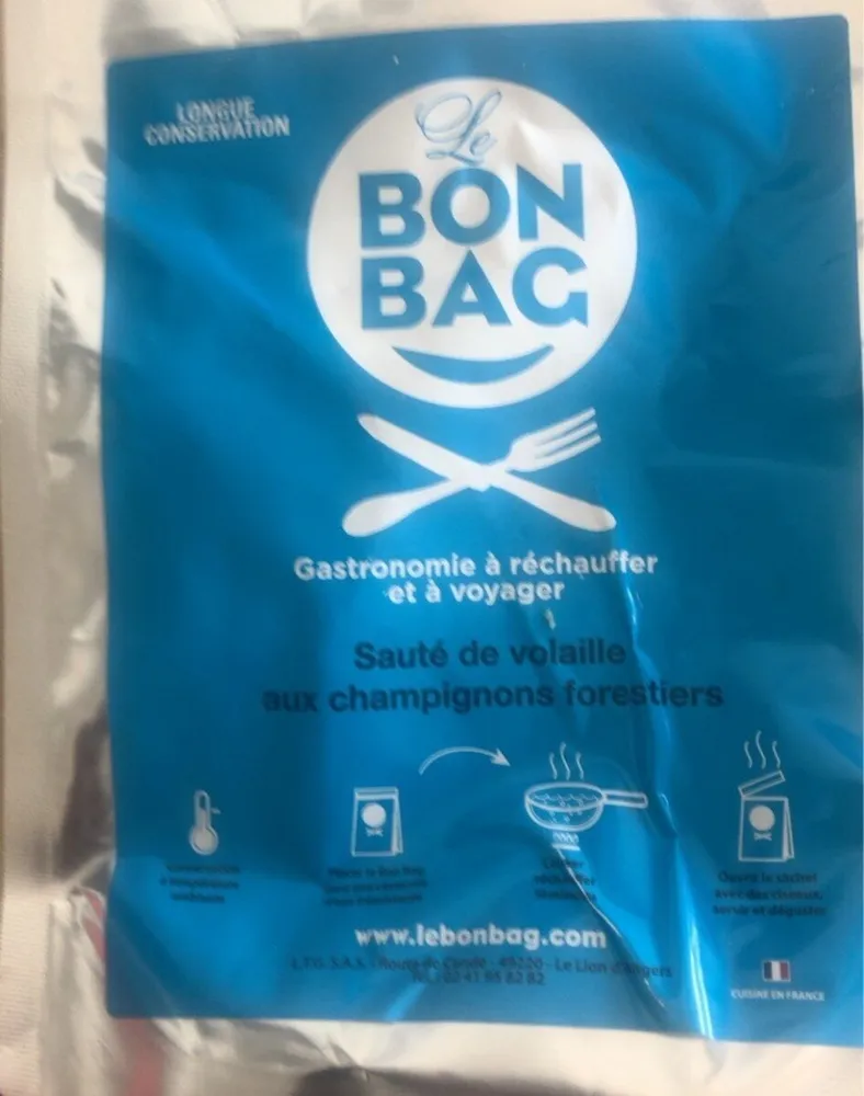 Saure de volaille aux champignons forestiers