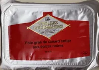 Foie gras de canard entier aux epices noires