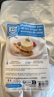 Saucisse pur porc et son ecrasé de pommes de terre