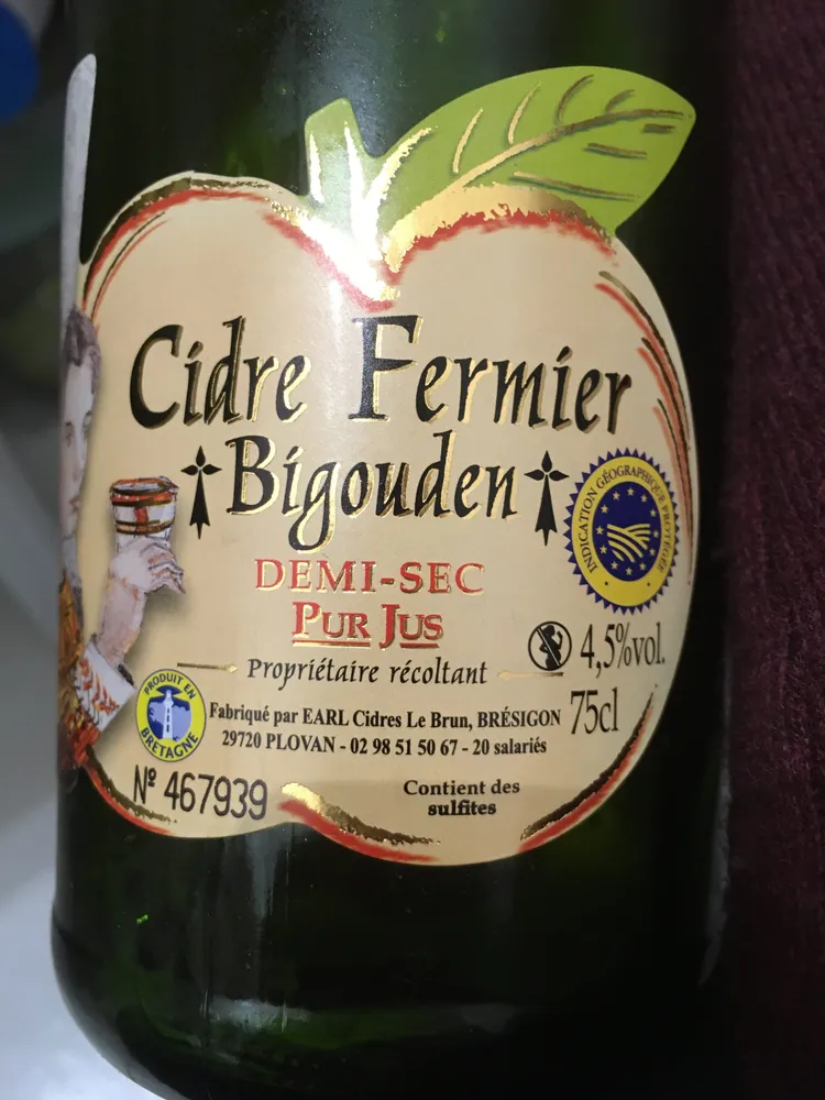 Cidre Fermier Bigouden