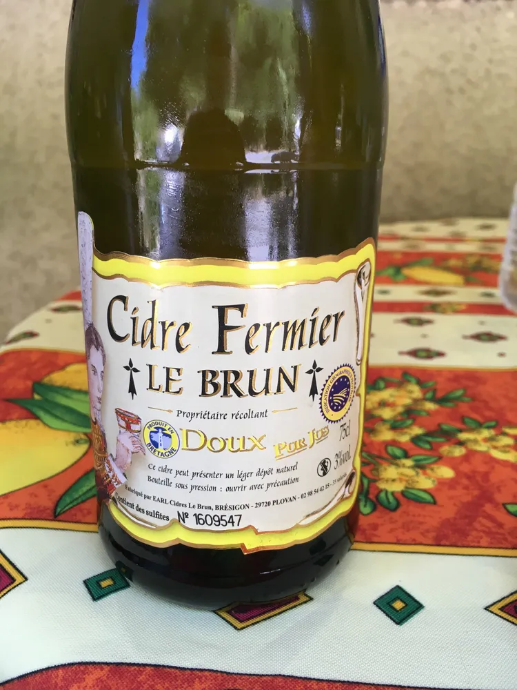 Cidre Artisanal Doux Brun,