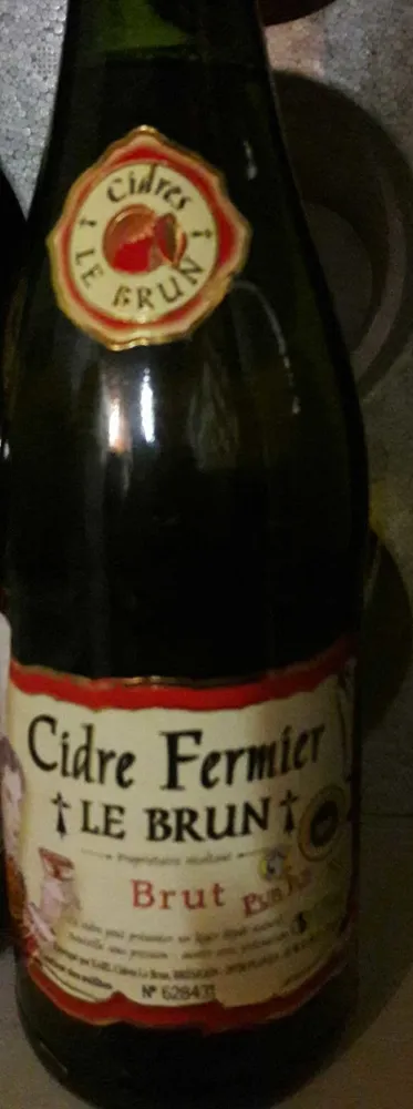 Cidre fermier - brut