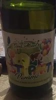 Jus de pomme à base de concentré gazéifié