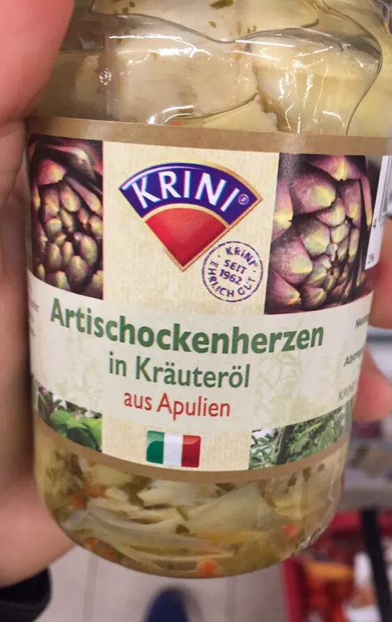 Krini Artischockenherzen in Kräuteröl