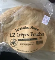 12 Crêpes Fraîches Maison