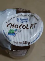Yaourt au lait du jour chocolat