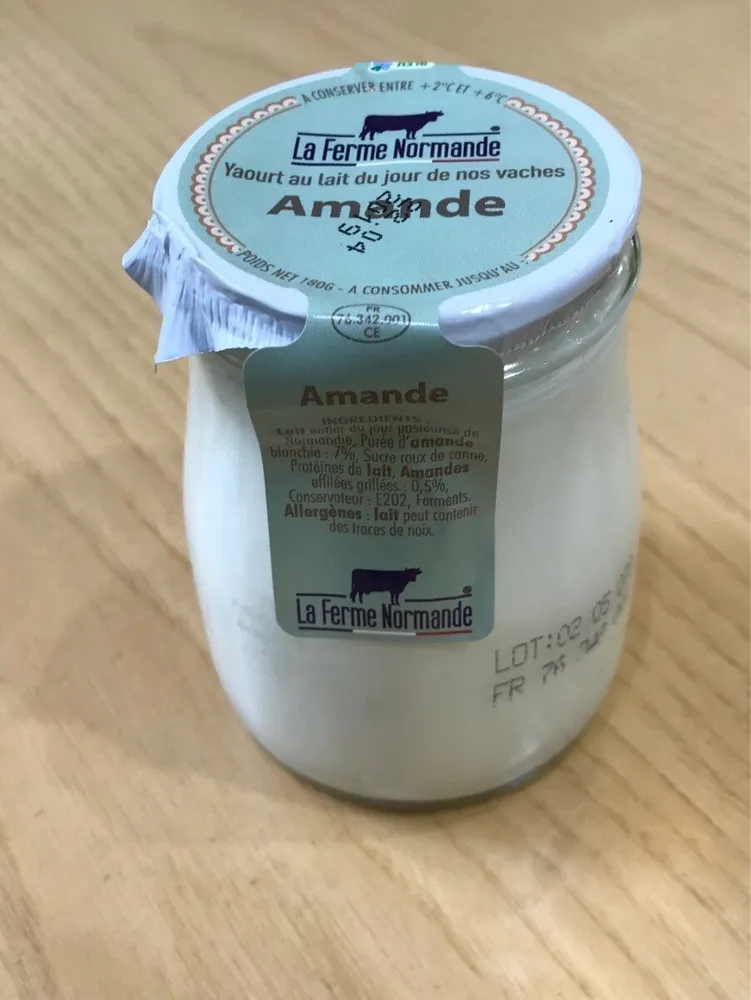 Yaourt au lait du jour