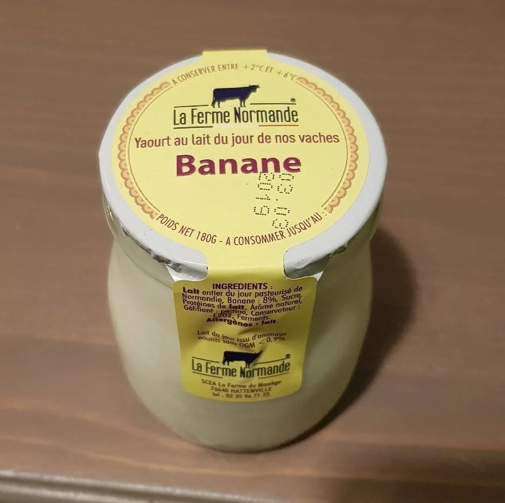 Yaourt au lait du jour de nos vaches