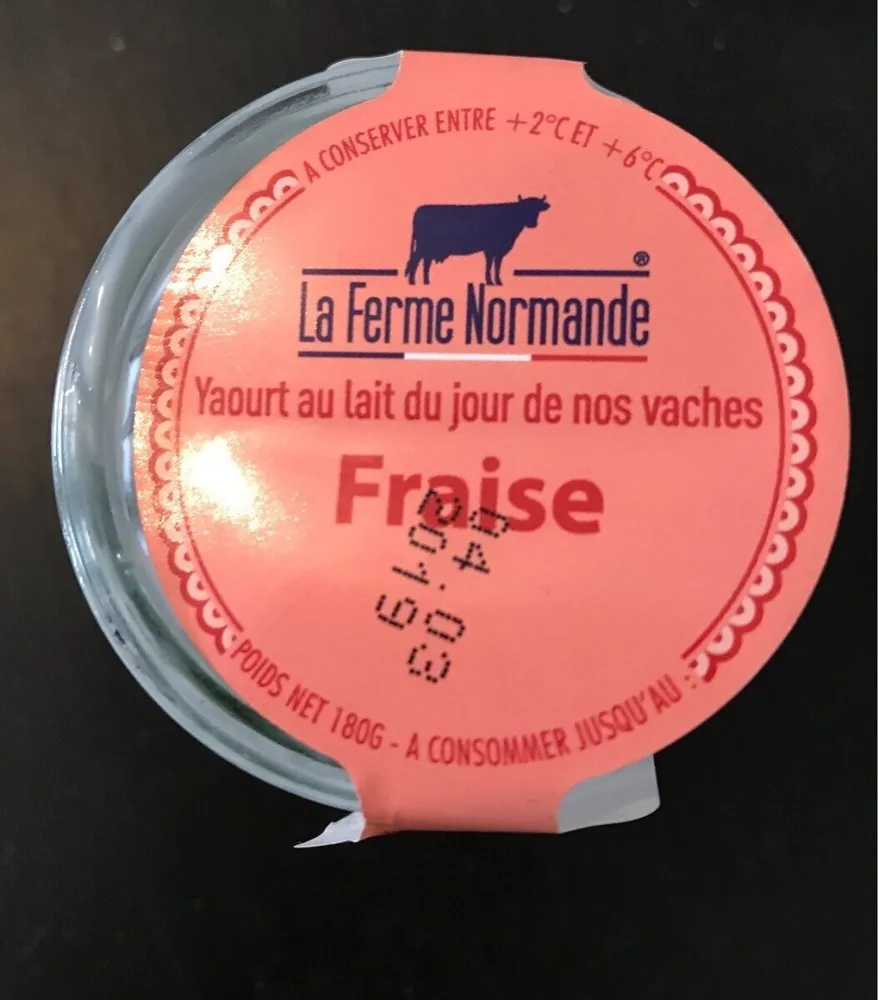 Yaourt à la fraise