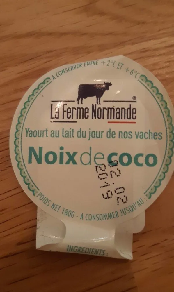 yahourt noix de coco