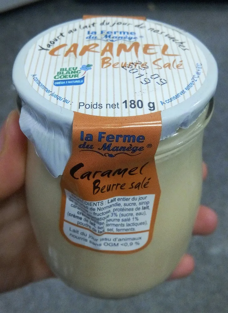 Yaourt Au Lait Du Jour Caramel beurre salé