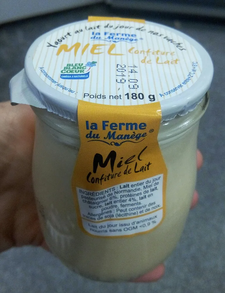 Yaourt Au Lait Du Jour Miel