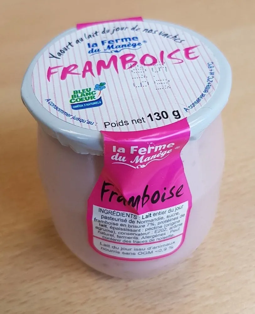 Yahourt au lait du jour / Framboise