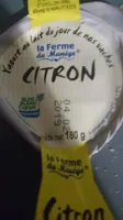 Yaourt au lait du jour citron