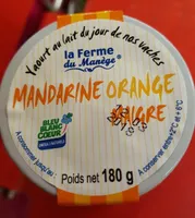 Yaourt mandarine orange