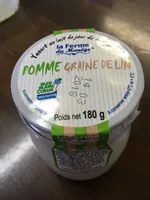 Yaourt pomme graines de lin