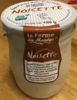 Yaourt au lait du jour des nos vaches - Noisette