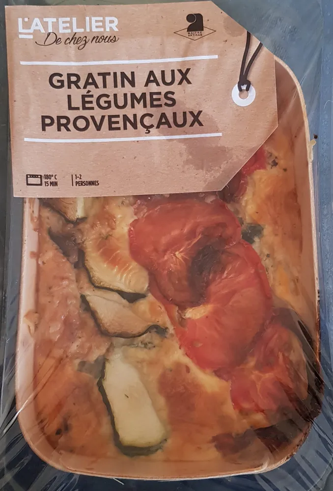Gratin aux légumes provençaux