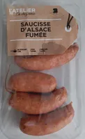 Saucisses d'Alsace fumées