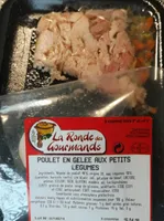 Poulet en gelée aux légumes