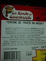 Terrine de truite au wisky