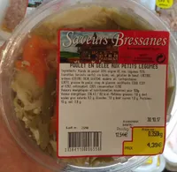 Poulet en gelee aux petits legumes