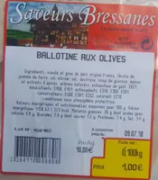 Ballotine aux olives