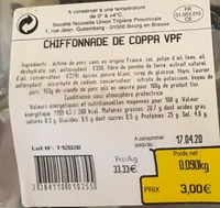 Chiffonnade de Copa VPF