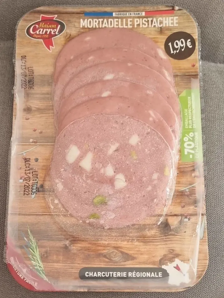 Mortadelle pistachée