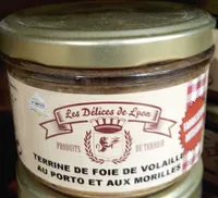 Terrine de foie de volaille au Porto et aux morilles
