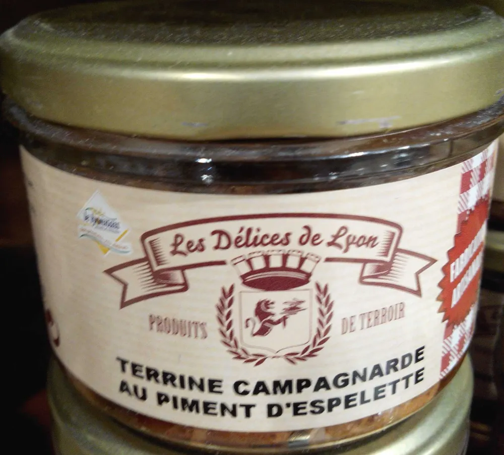 Terrine campagnarde au piment d'Espelette