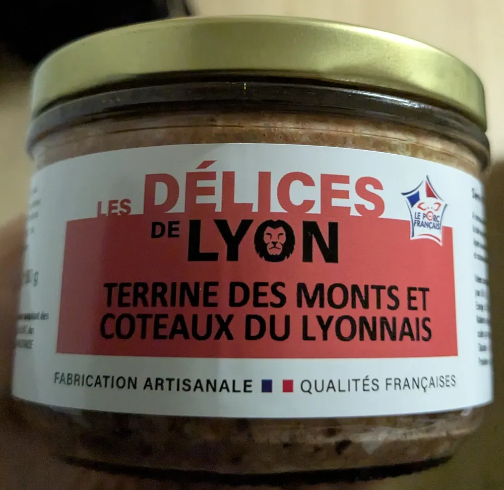 Terrine des monts et coteaux du lyonnais