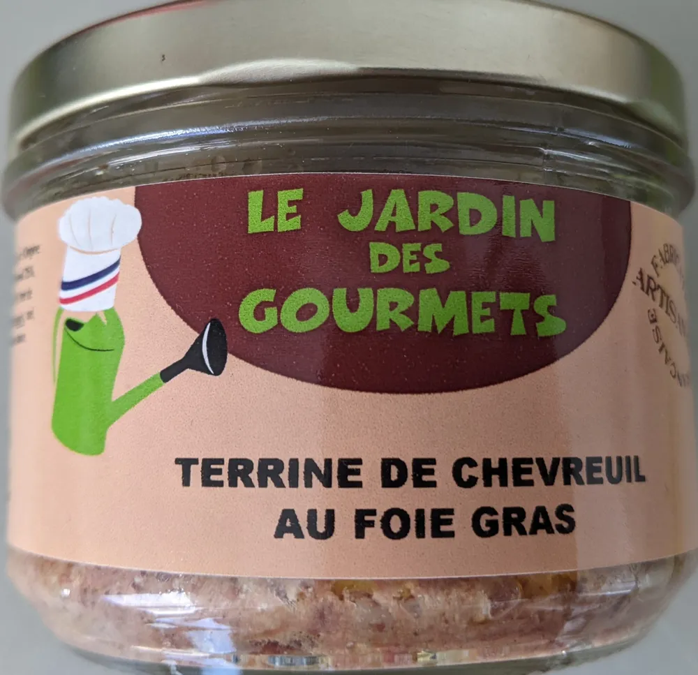 Terrine de chevreuil au foie gras