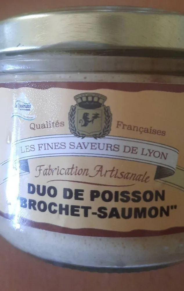 Duo de poisson brochet saumon
