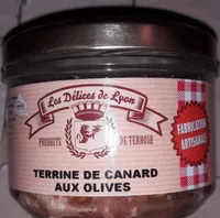 Terrine de canard aux olives