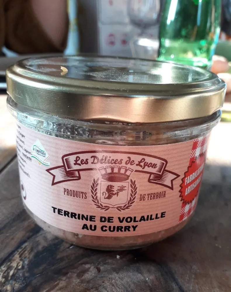 Terrine de volaille au cury