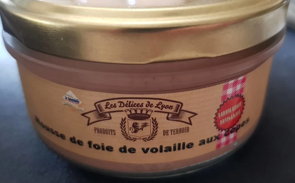 Mousse de foie de volaille aux cèpes