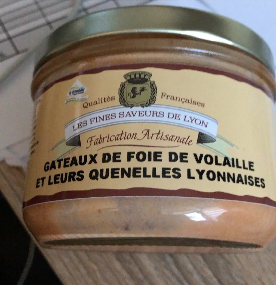 Gâteau foie volaille et leurs suenelkes lyonnaises